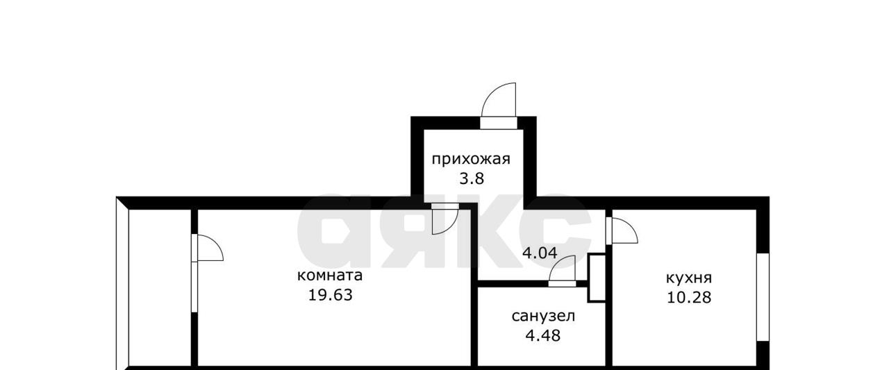 квартира г Краснодар Фестивальный ул им. Атарбекова 1/2 фото 6