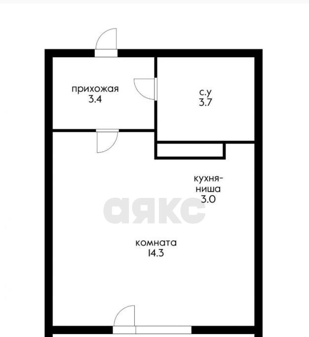 квартира г Краснодар ул им. Н.Э.Гаджимагомедова 4 ул им. Героя Ростовского фото 9