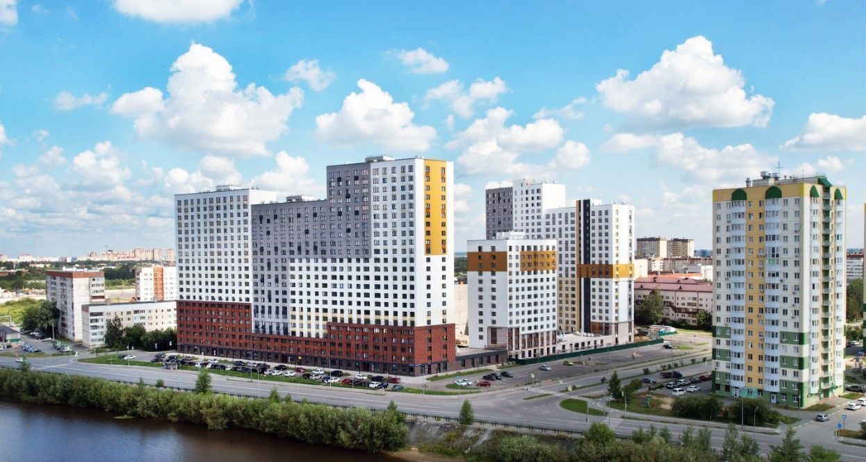 квартира г Тюмень р-н Ленинский ул Лесопарковая 1 корп. 2 фото 1