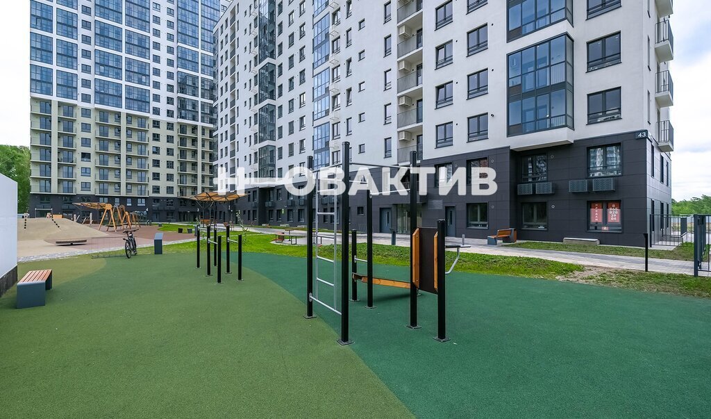 квартира г Новосибирск метро Площадь Гарина-Михайловского р-н Ленинский ул Ясный Берег 43 ЖК VESNA фото 21