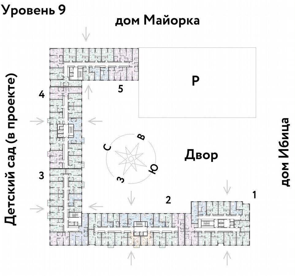 квартира г Тюмень р-н Калининский ул Иркутская 14 ЖК Остров-сад корп. 1 фото 3