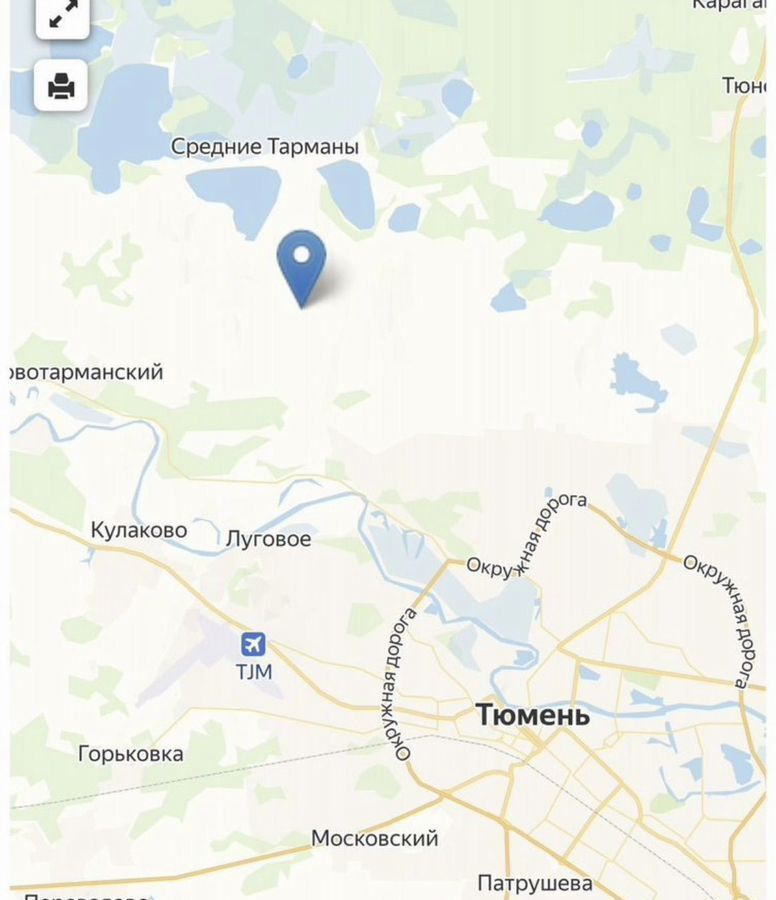 земля г Тюмень ул Каштановая ТСН Строитель, Нижнетавдинский р-н фото 1