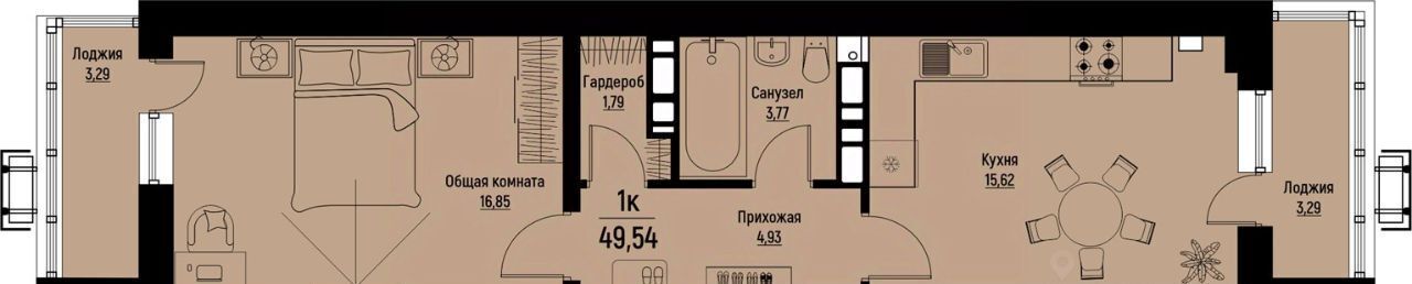 квартира г Пятигорск Скачки фото 1