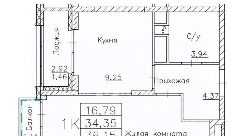 квартира г Пермь р-н Мотовилихинский ул Металлистов 18 фото 2