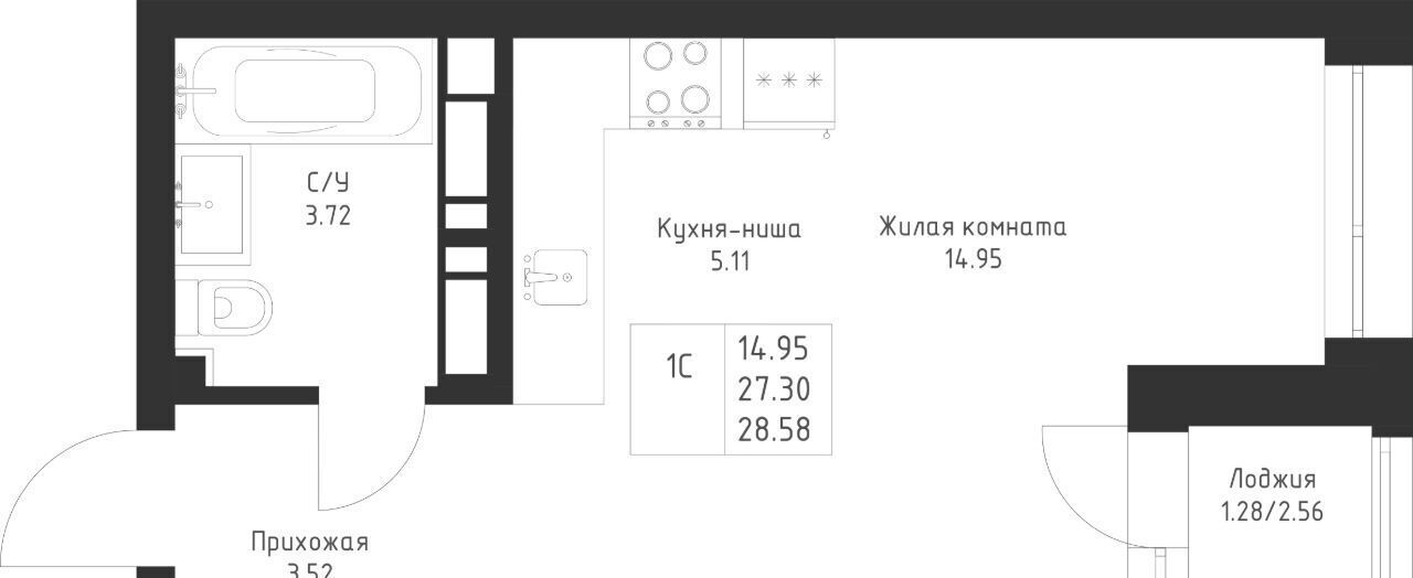 квартира г Казань метро Горки Седьмое Небо жилрайон фото 3