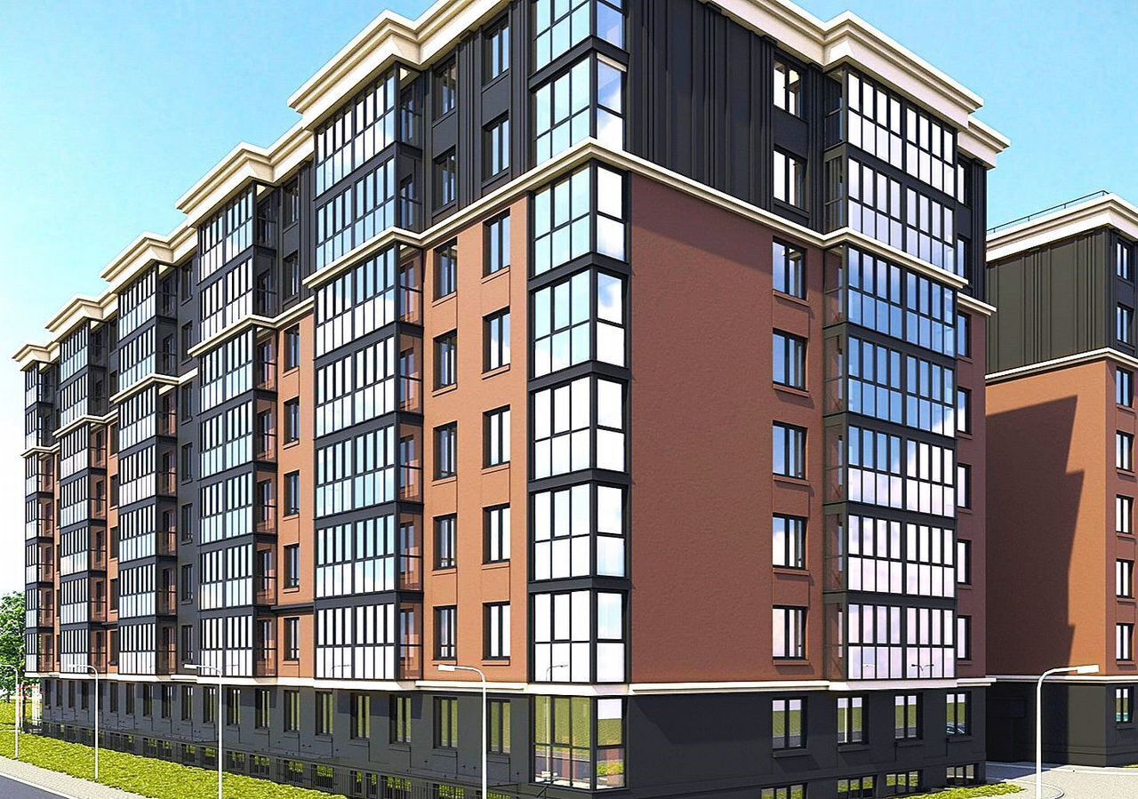 квартира г Калининград р-н Московский ул. Толстикова, д. 36, корп. 2 фото 4