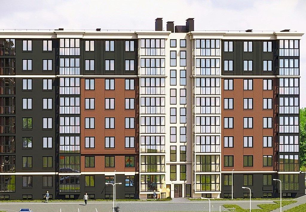квартира г Калининград р-н Московский ул. Толстикова, д. 36, корп. 2 фото 6