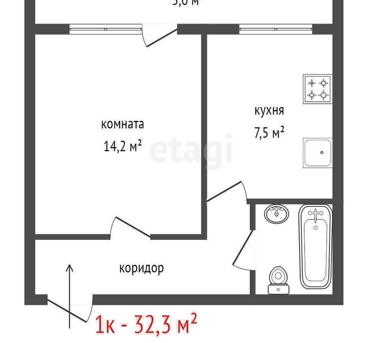 квартира г Екатеринбург р-н Железнодорожный Уральская ул Техническая 58а фото 13