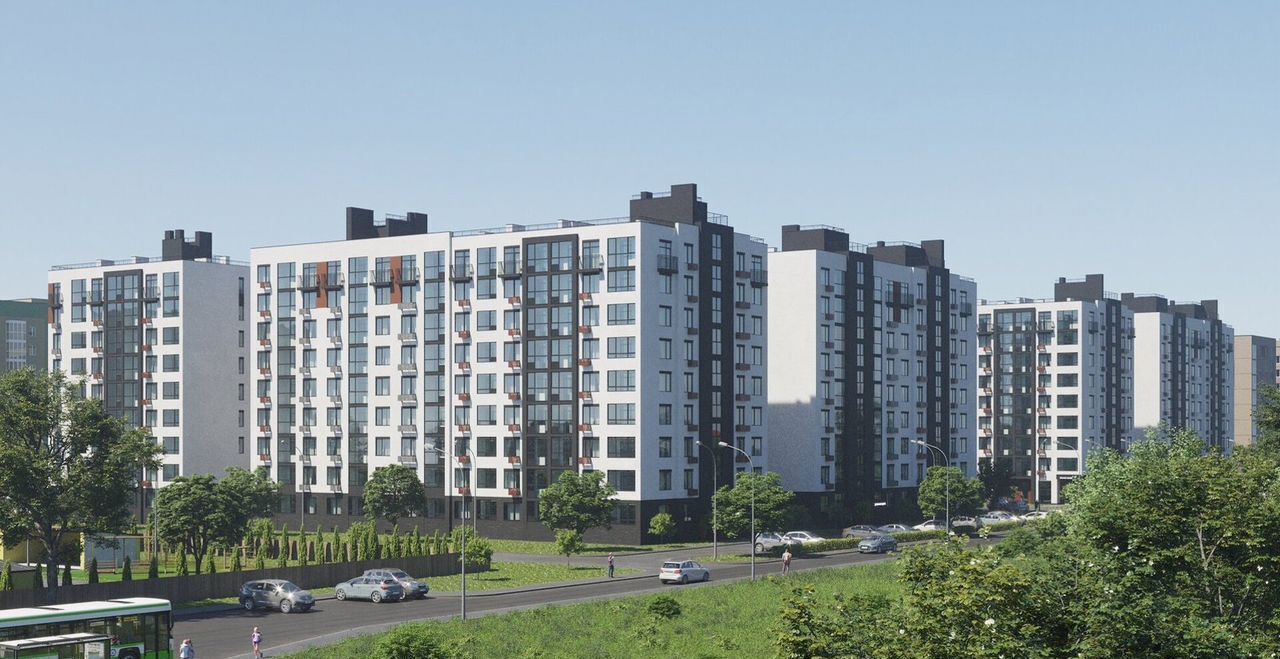 квартира г Калининград р-н Московский ул Поленова 7 квартал «Этюд» фото 1