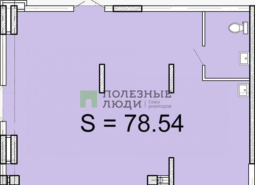 торговое помещение г Пенза р-н Железнодорожный ул Кордон Студеный 48 фото 2
