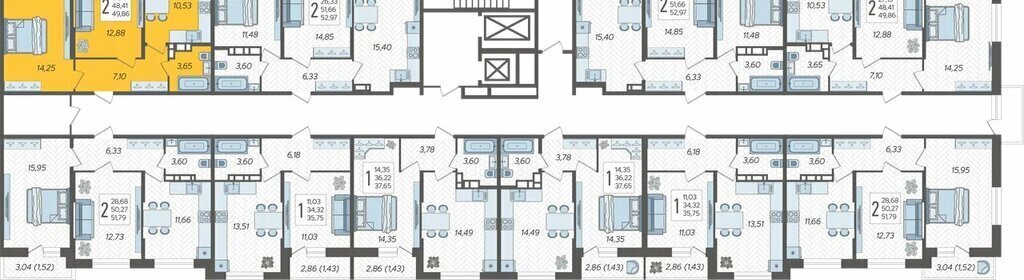 квартира г Краснодар ЖК «Смородина» фото 2