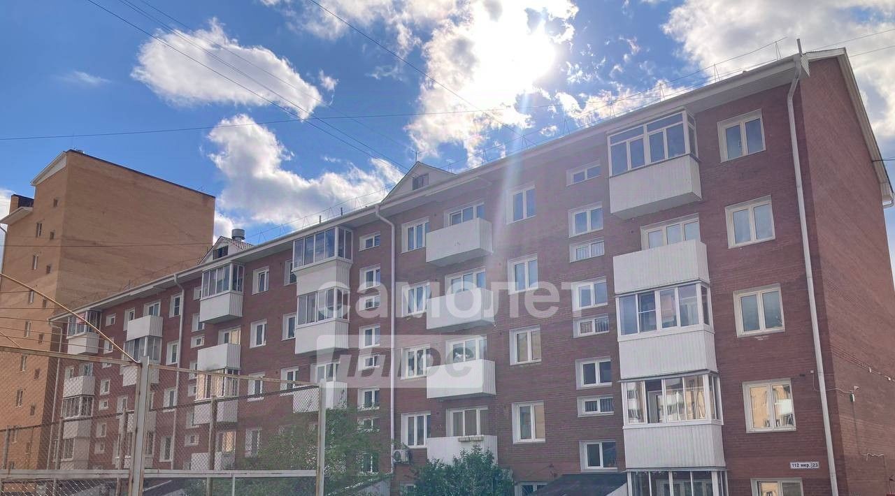 квартира г Улан-Удэ р-н Октябрьский мкр 112-й 23 фото 13