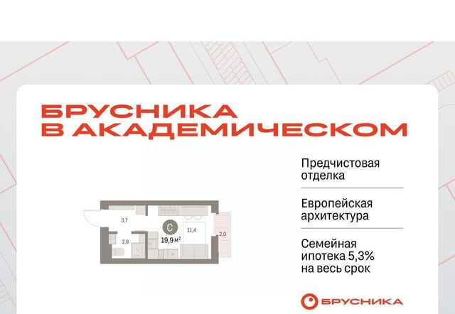Чкаловская Академический ЖК Брусника в Академическом 19-й кв-л фото