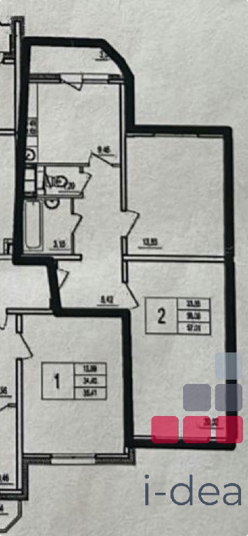 квартира г Домодедово ул Курыжова 7к/2 фото 28