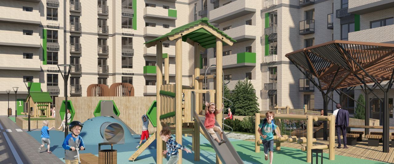 квартира г Астрахань р-н Кировский ул Калинина 39/23 ЖК «Калина Парк» фото 19