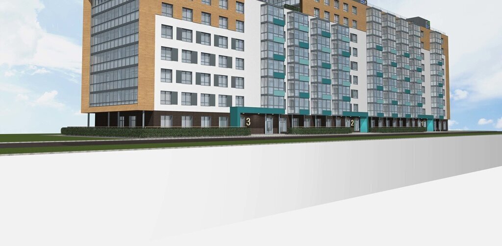квартира г Петрозаводск р-н мкр Талоярви Северная промзона Жилой район «TALOJARVI город у воды» территория Вороний Наволок, район Северная промзона фото 2
