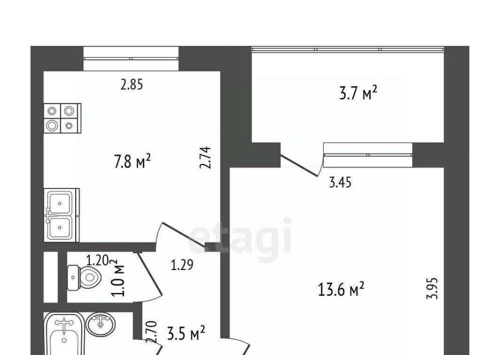 квартира г Самара Безымянка ул Аминева 25 фото 2