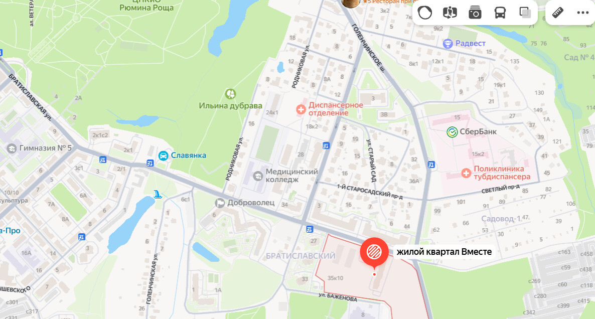 квартира г Рязань р-н Октябрьский Голенчино пр-кт Славянский 12 фото 24