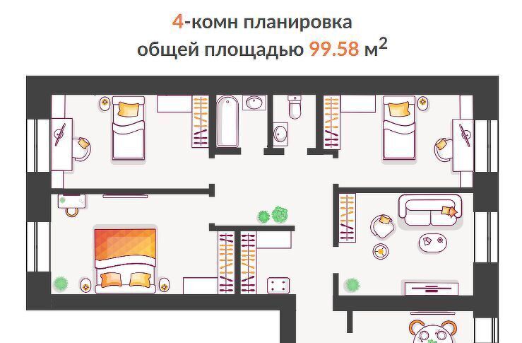 квартира г Тольятти р-н Автозаводский пер Южный жилой комплекс фото 1