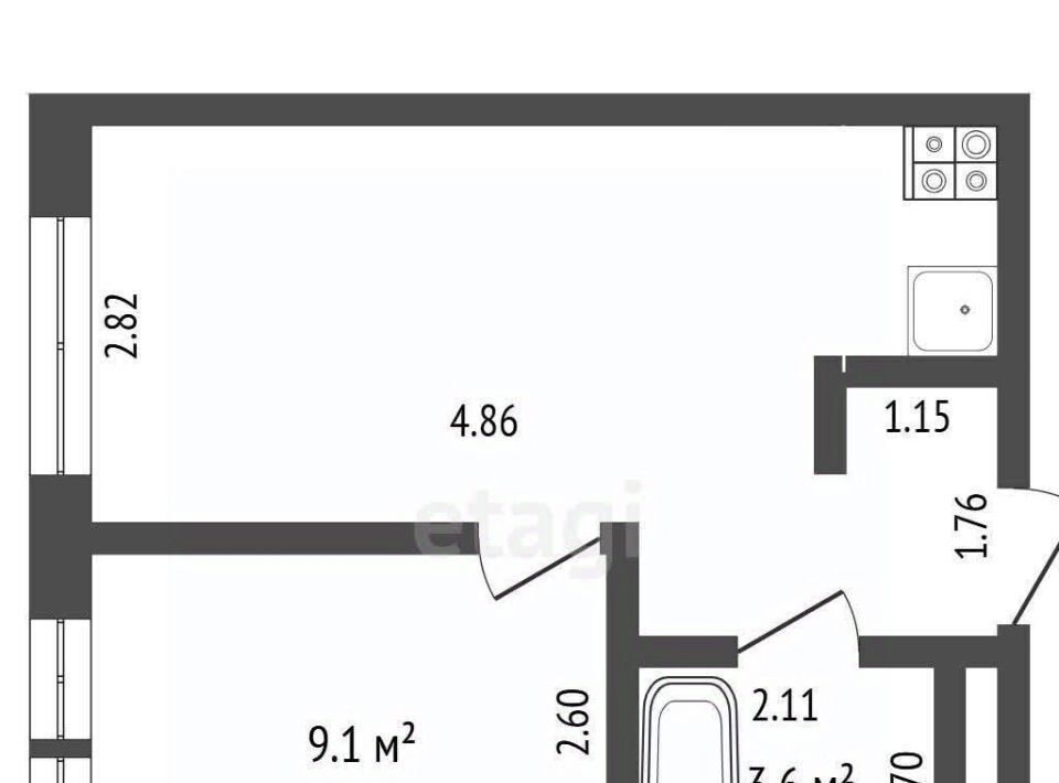 квартира г Зеленоград пер Георгиевский 27к/1 Зеленоград — Крюково фото 2