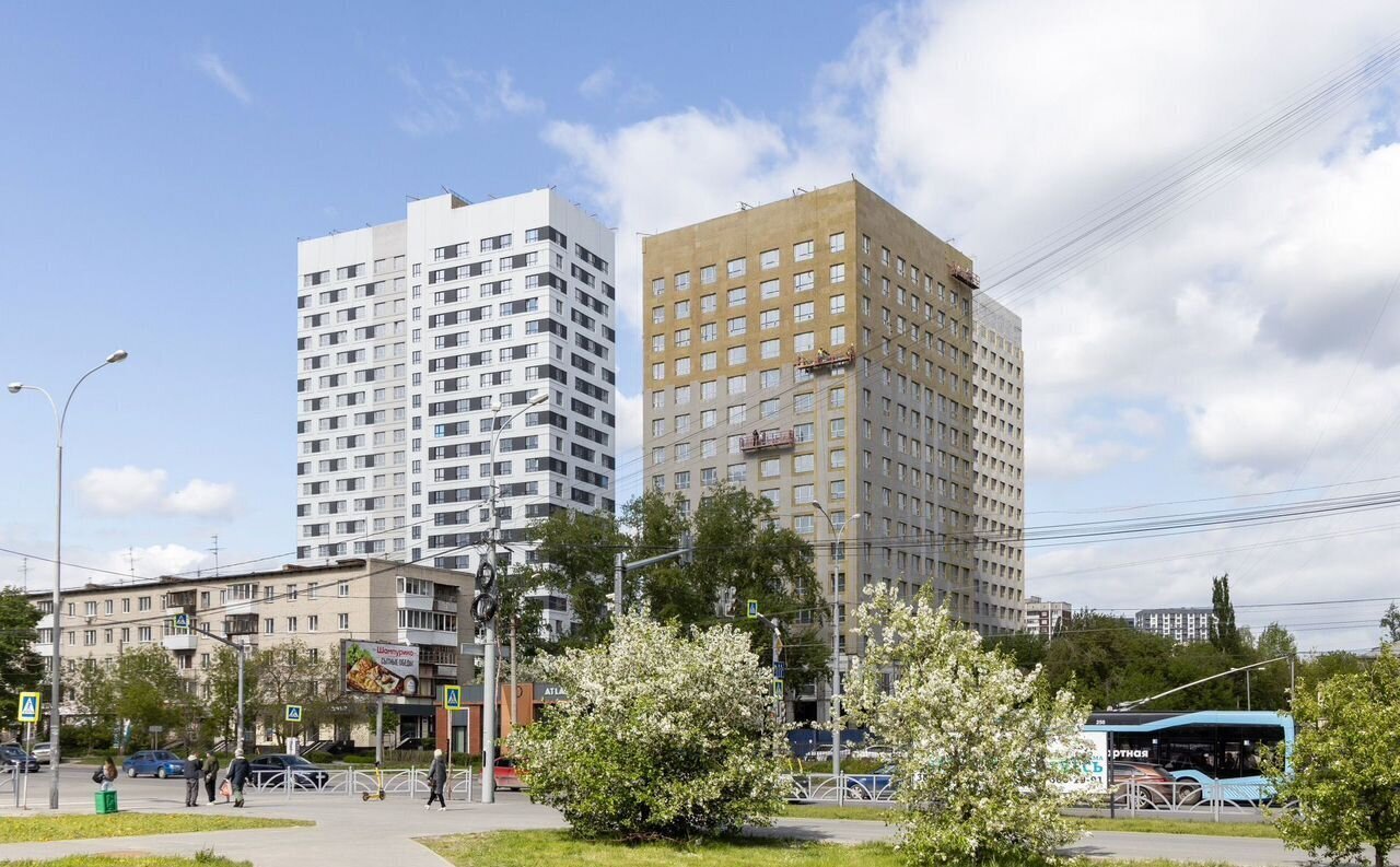 квартира г Екатеринбург р-н Октябрьский Ботаническая ул Саввы Белых 6 ЖК «Атлас Ауро» фото 3