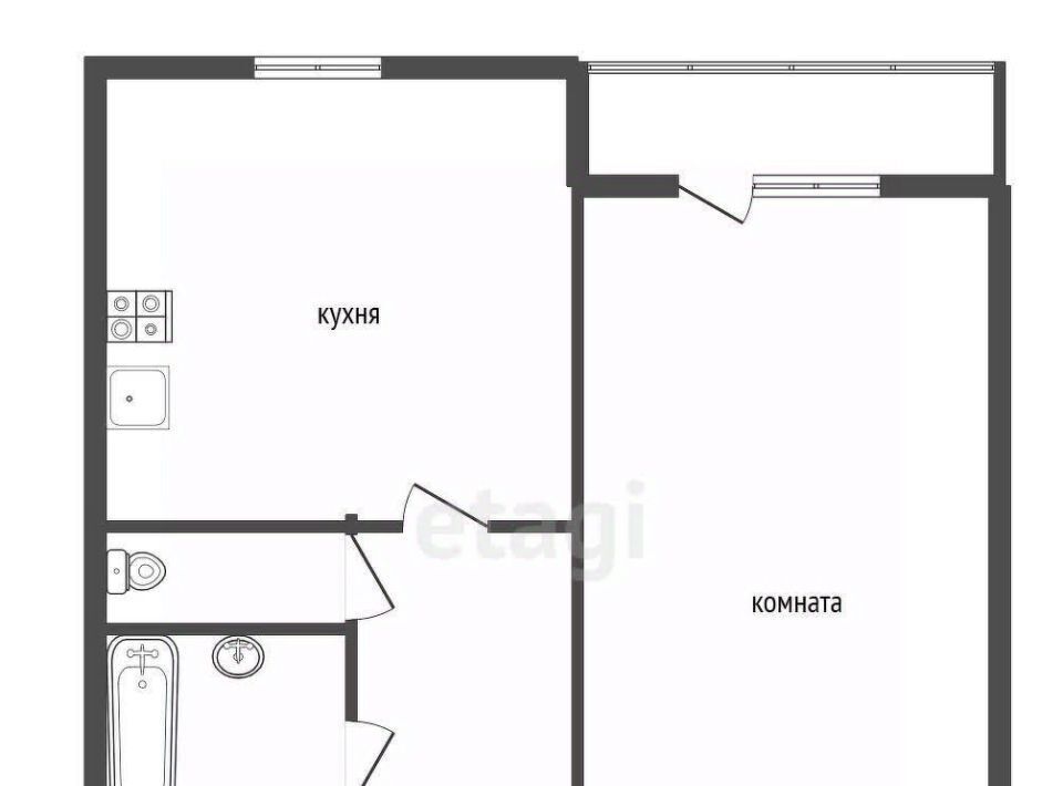 квартира г Воронеж р-н Левобережный ул Ростовская 73а фото 2