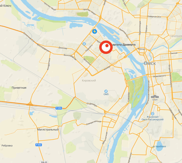 квартира г Омск р-н Кировский фото 4