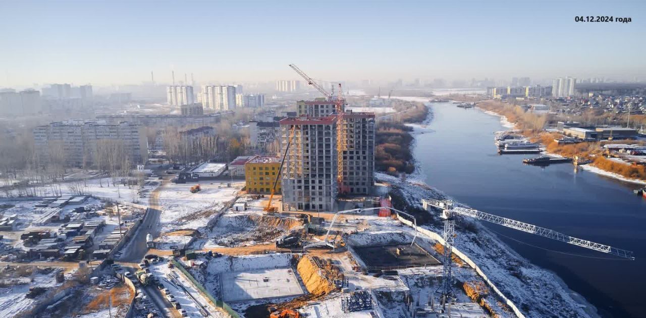 квартира г Тюмень р-н Ленинский Лесобаза Кедровый берег фото 5