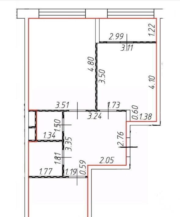 квартира г Красногорск мкр Опалиха б-р Серебряный 4 Аникеевка фото 2