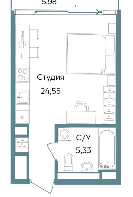 квартира г Саки курортный кластер Темпо фото 1