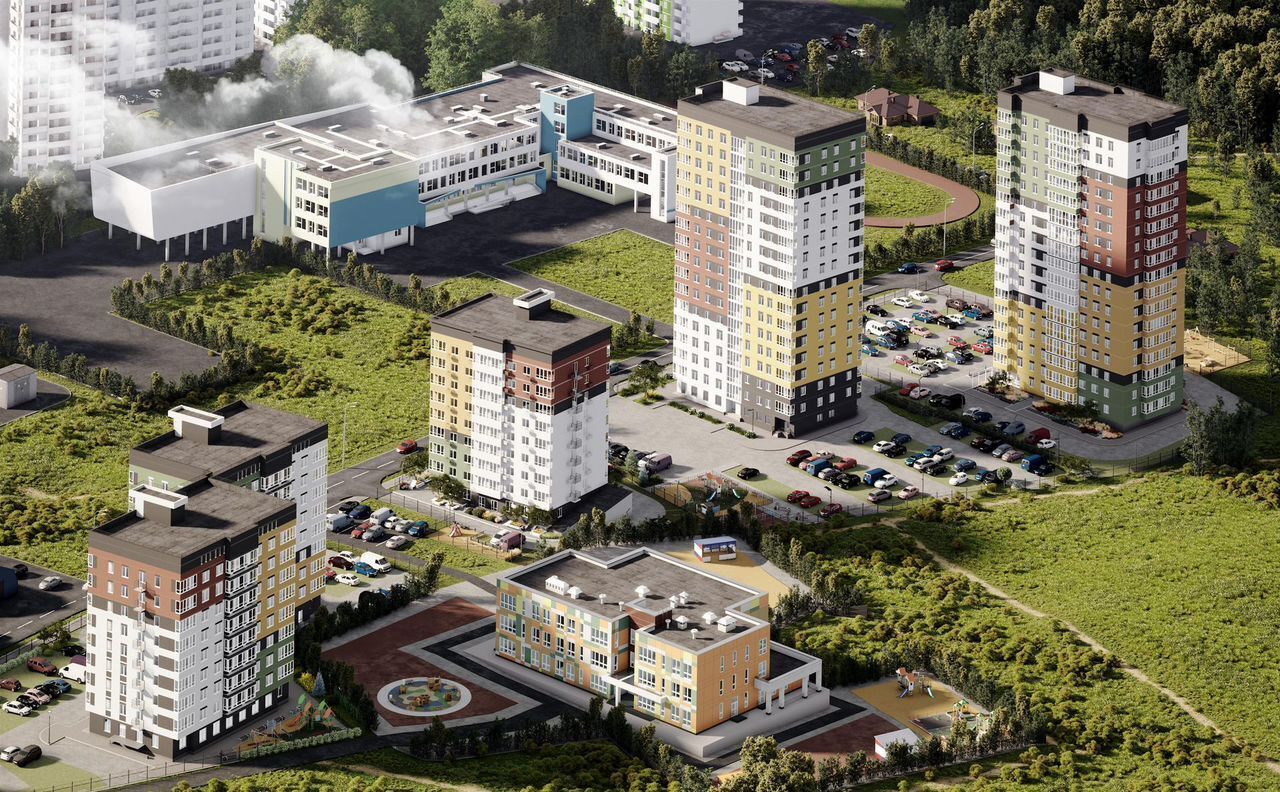 квартира г Киров р-н Ленинский ул Рудницкого 14 ЖК Green City фото 19