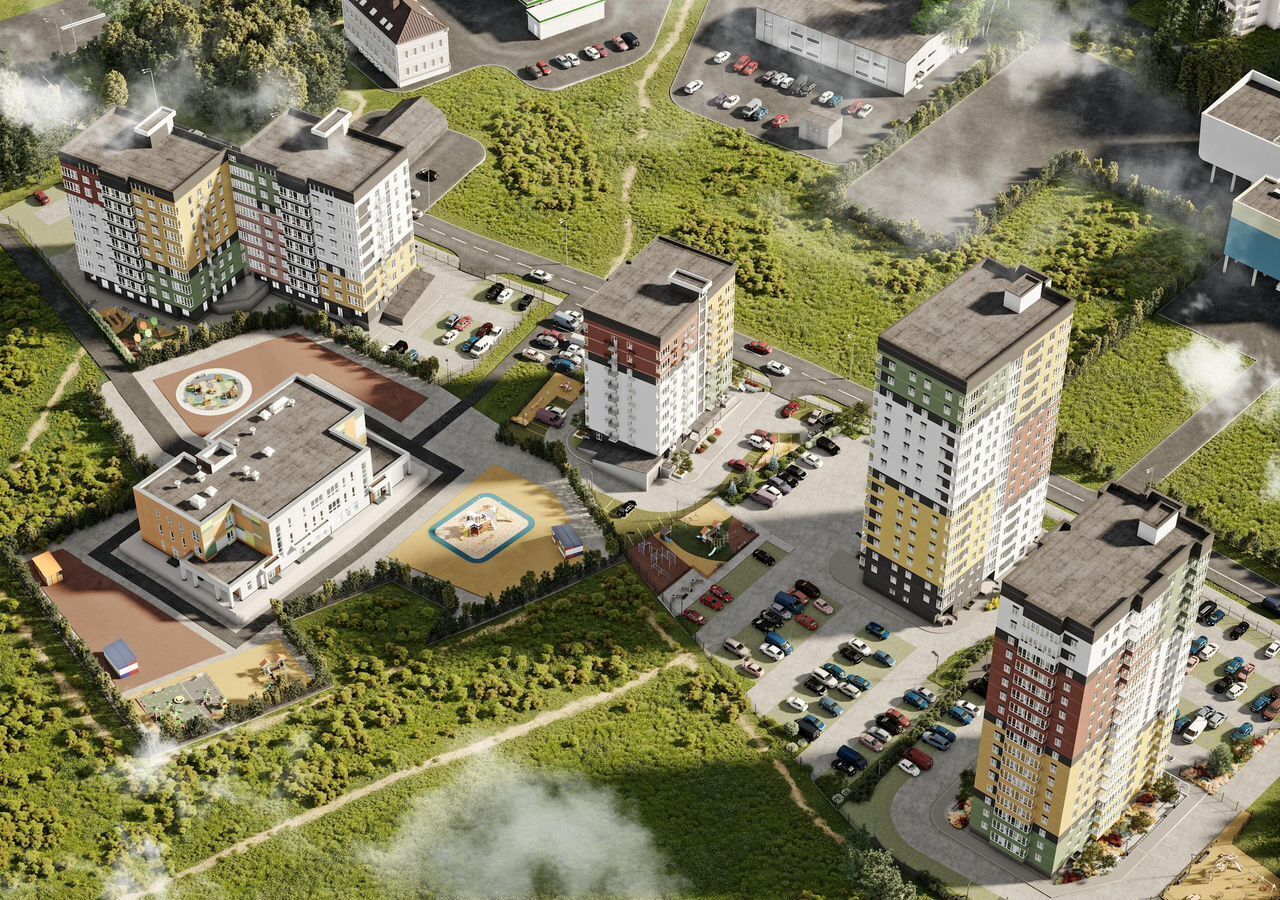 квартира г Киров р-н Ленинский ул Рудницкого 14 ЖК Green City фото 22