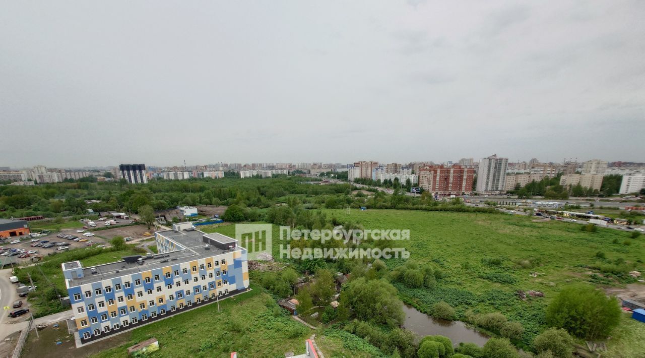 квартира г Кудрово Южное Кудрово ул Пражская 4 ЖК «ПаркЛэнд» Улица Дыбенко, Заневское городское поселение фото 9