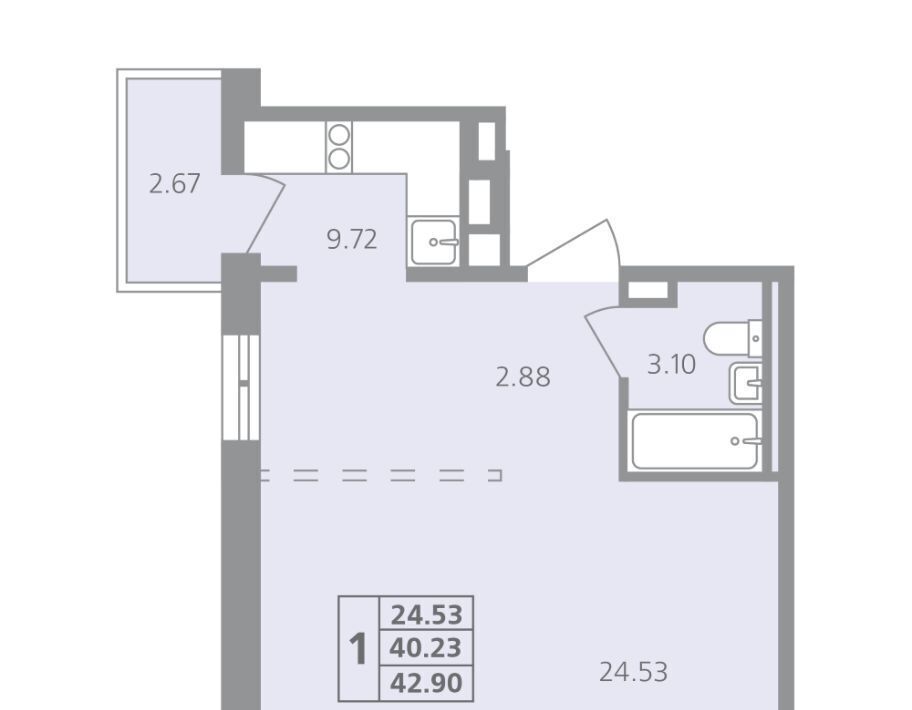 квартира г Иркутск р-н Свердловский ул Калинина 42 фото 1