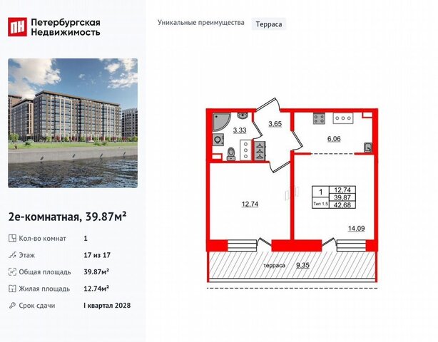 метро Елизаровская корп. 1. 1 фото