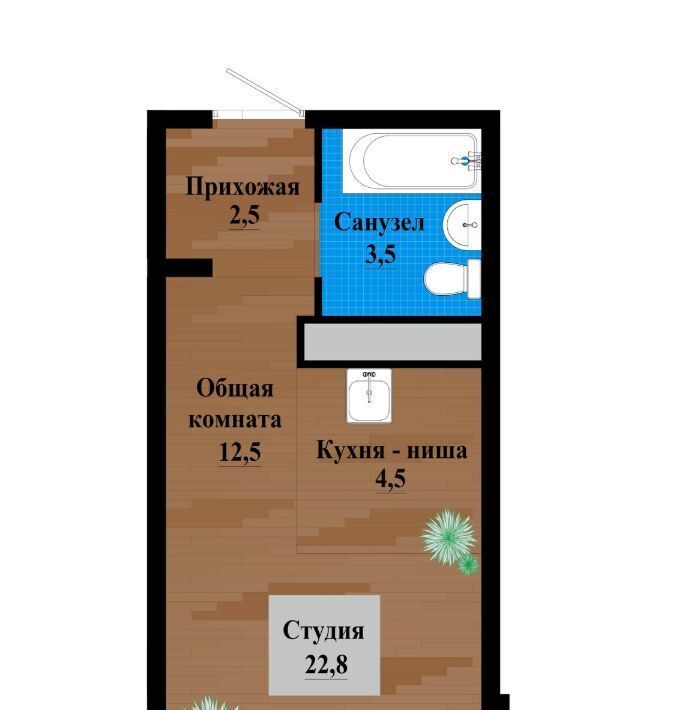 квартира г Чита р-н Черновский пр-кт Маршала Жукова фото 1