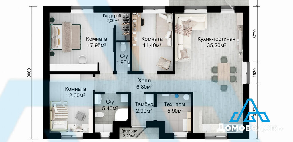 дом г Домодедово КП Новое Косино фото 4