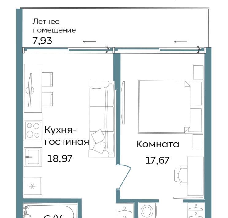 квартира г Саки ул Морская фото 1