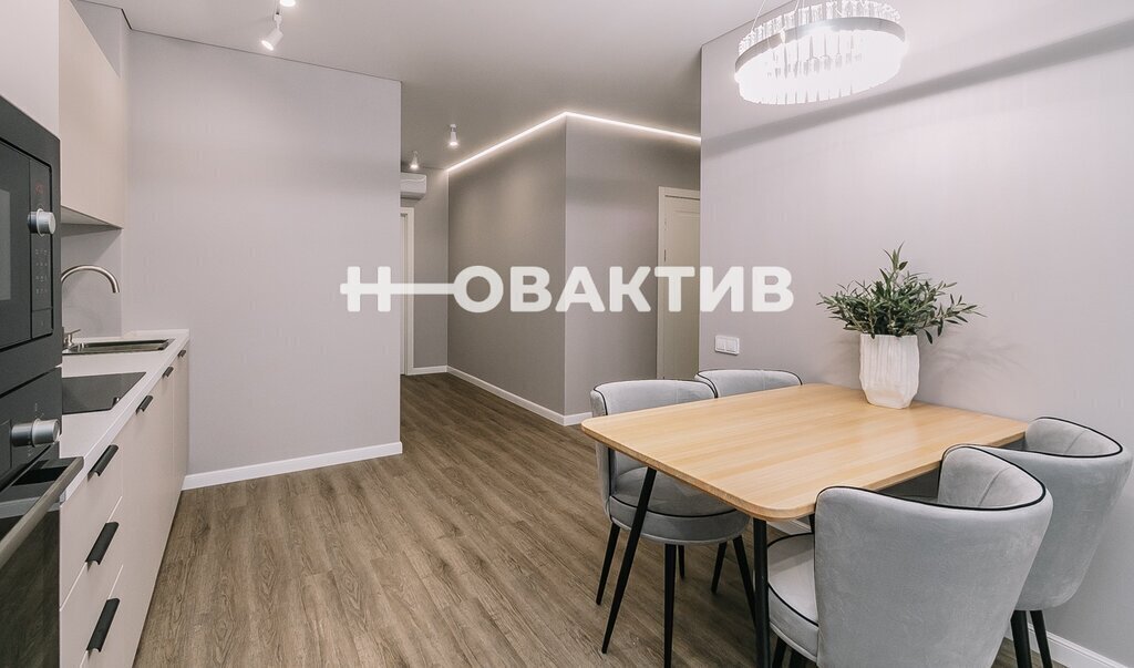 квартира г Новосибирск Речной вокзал ул Владимира Заровного 8 фото 8