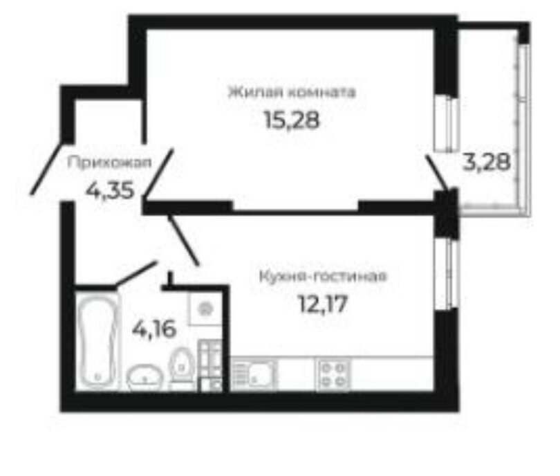 квартира г Екатеринбург Чкаловская ул Краснолесья 96/2 фото 1