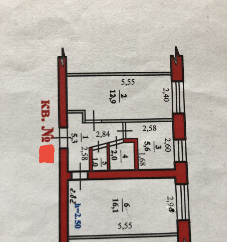 квартира г Стерлитамак ул Худайбердина 154 фото 14