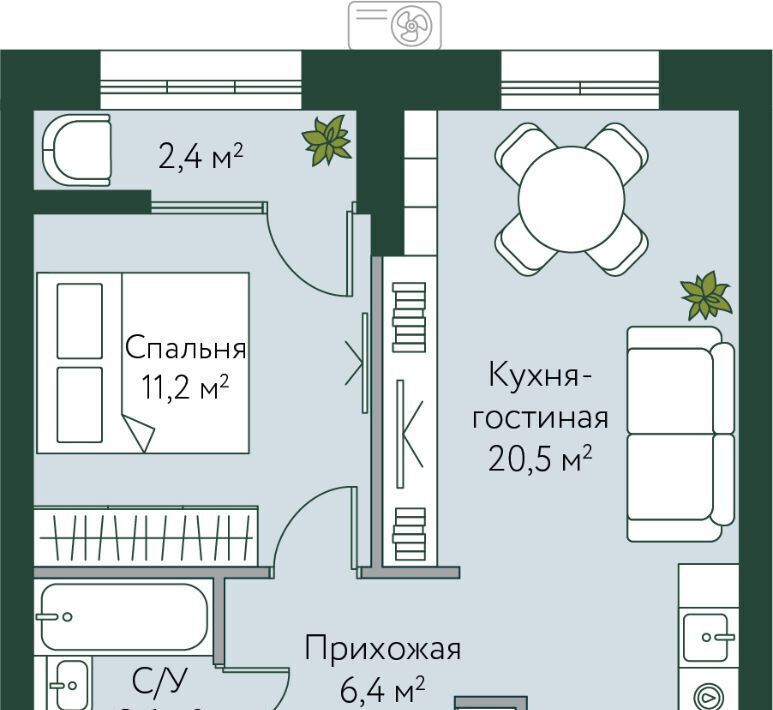 квартира г Волгоград р-н Советский ул Новосибирская 74с/1 фото 1
