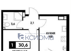 квартира г Ставрополь ул Николая Голодникова 7/1 35-й м-н фото 17