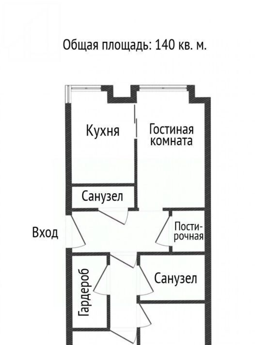 квартира г Москва метро Новокузнецкая наб Озерковская 26 фото 26