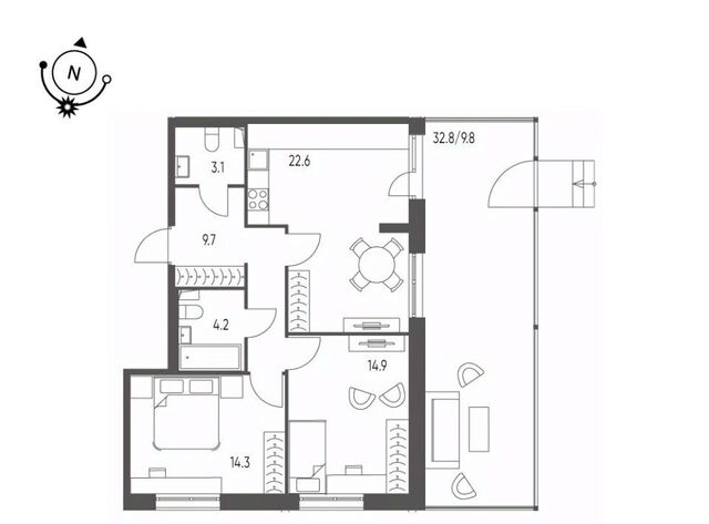 микрорайон Зелёная Река 13 фото