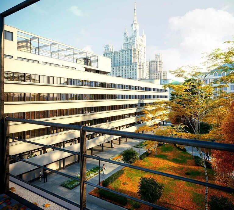 квартира г Москва метро Баррикадная б-р Новинский 25к/1 фото 4