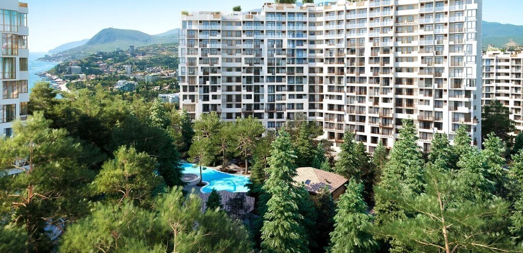 квартира г Алушта п Семидворье пер Пограничный 6 фото 1