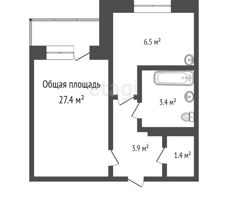 квартира г Северск ул Ленина 108 фото 1