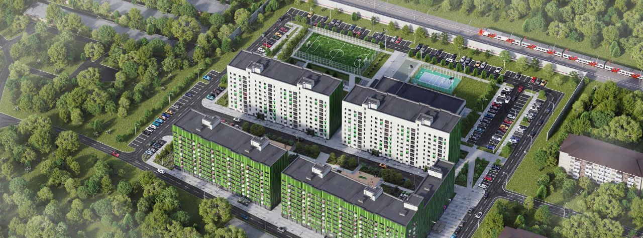 квартира городской округ Сергиево-Посадский г Хотьково Клевер жилой комплекс фото 9