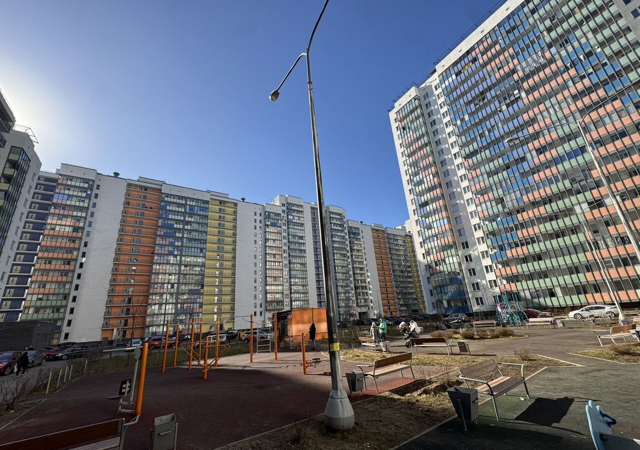 квартира р-н Всеволожский г Мурино б-р Воронцовский 14к/5 Девяткино, Муринское городское поселение фото 12